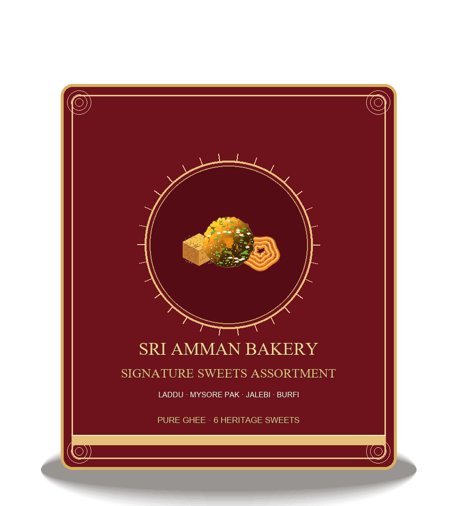 Sri Amman Bakery - Signature Sweets Assortment Box
