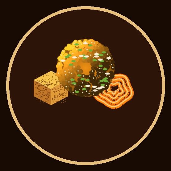 Pure homemade ghee golden laddu